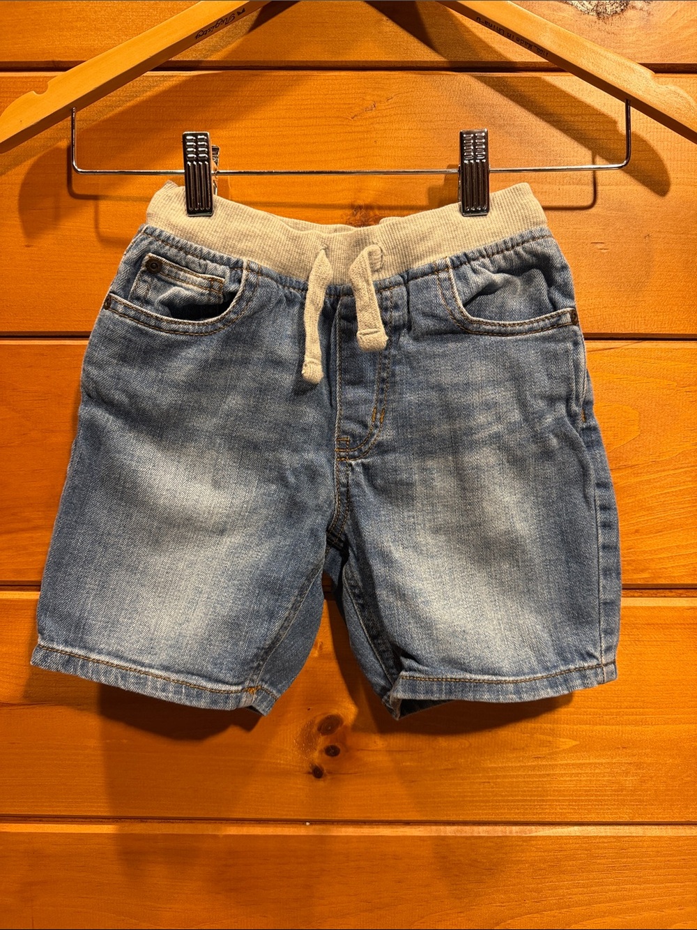 Tucker and Tate kids Denim Shorts size 5Y with Elastic Drawstring Waist